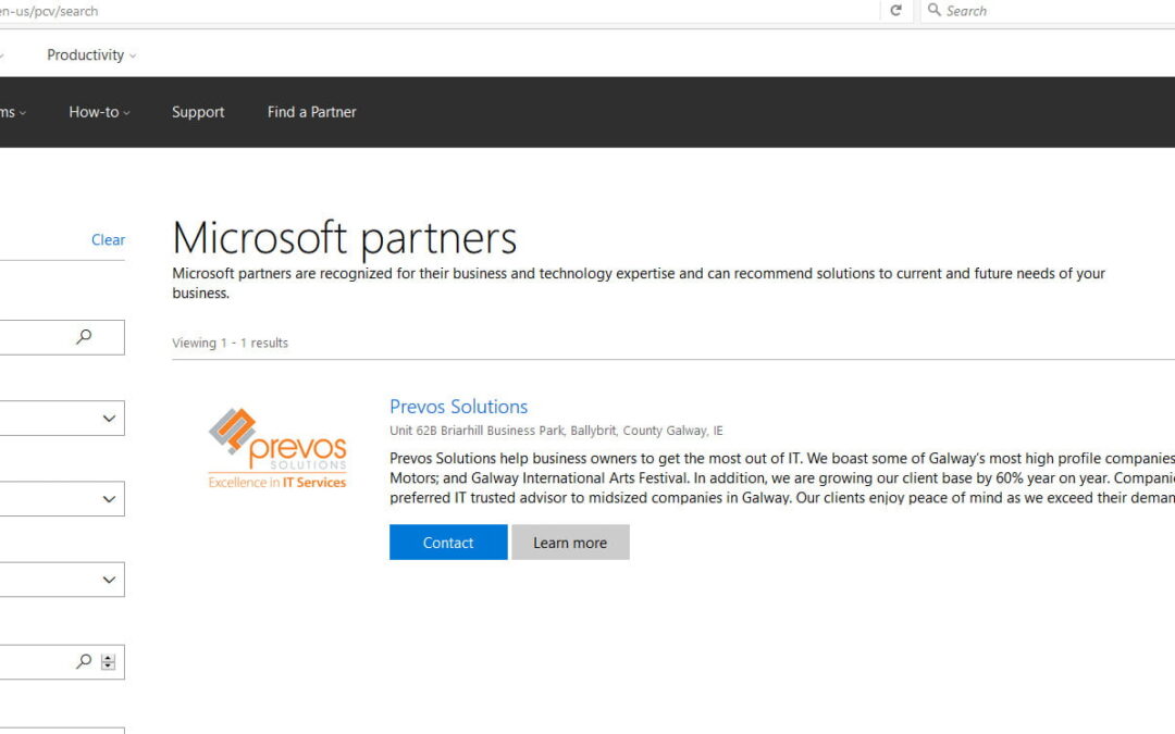 Helping Customers Choose the right Microsoft Product